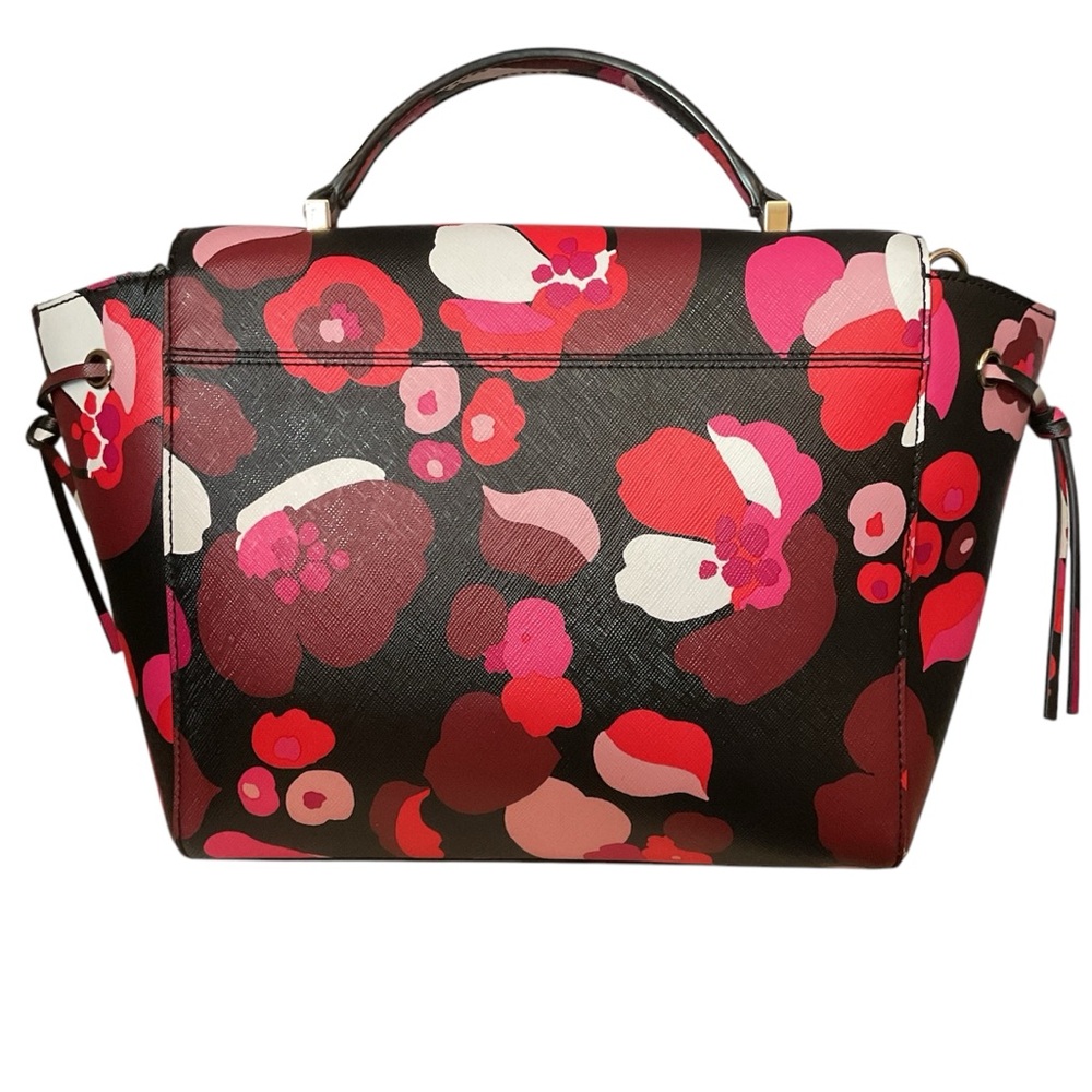 Kate Spade Laurel Way LILAH Floral Print Satchel with Removable Strap - Picture 2 of 5